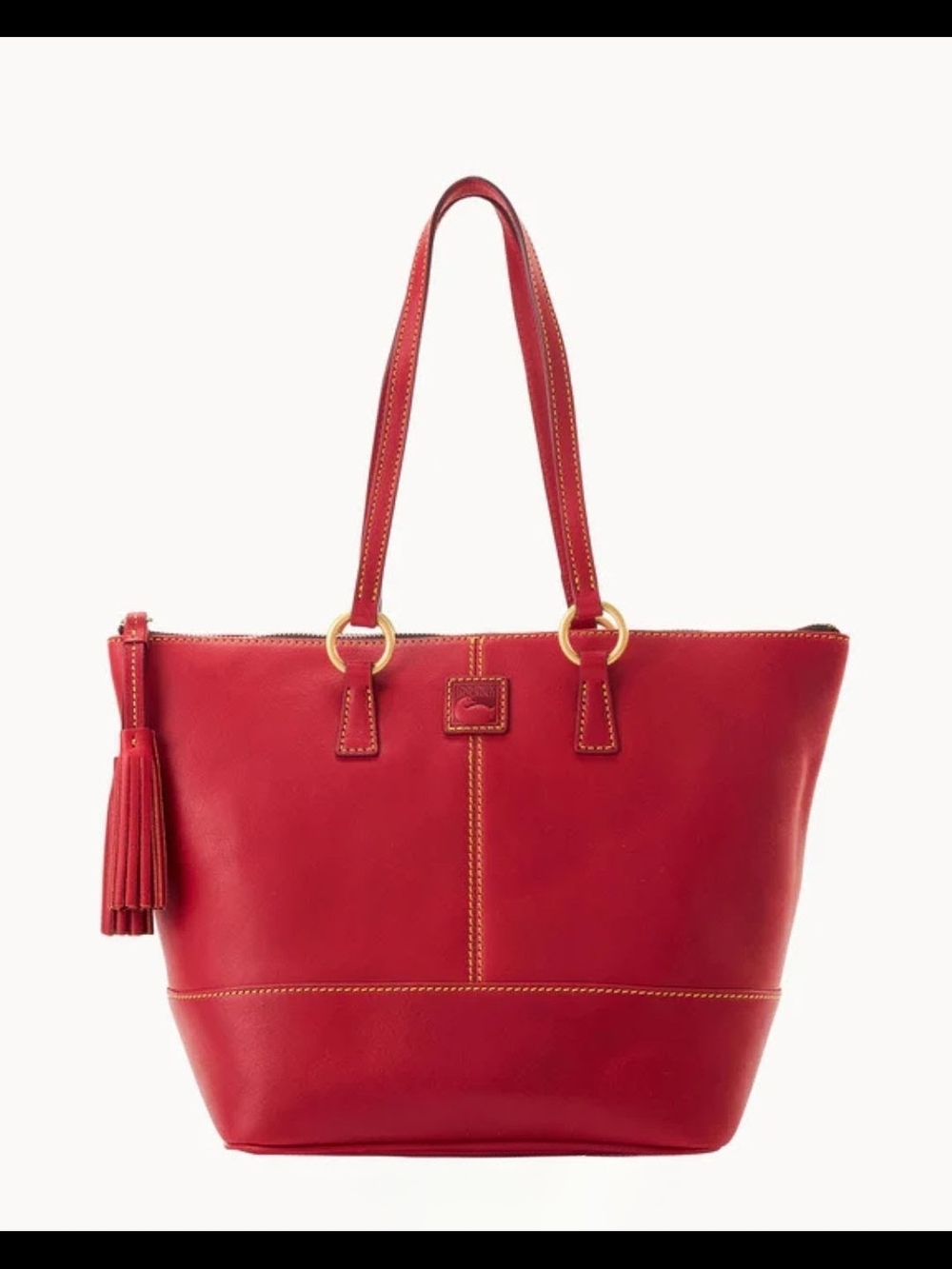 Stunning! NWT Dooney & Bourke Florentine Tote in RED - MSRP $498